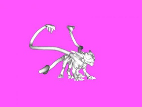 displacer beast free 3d model - download stl file Toys Games fictional character world dungeons dragons 3d print model - Mito3D