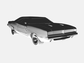 dodge charger 1969 toys machinery 3d print model - Mito3D