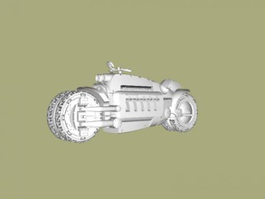 dodge tomahawk free 3d model - download obj file Toys Machinery bike concept 3d print model - Mito3D