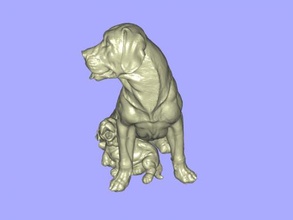 dog puppy toys animals 3d print model - Mito3D