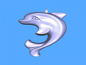 golfinho chaveiro moda acessórios 3d print model - Mito3D