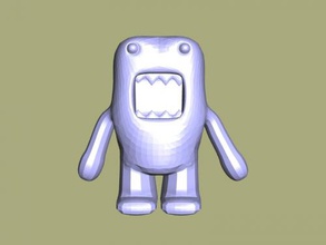 domo free 3d model - download stl file Toys Cartoons japanese television channel nhk mascot 3d print model - Mito3D