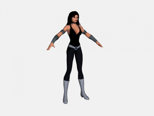 donna troy obj jouets dessins animés 3D print model - Mito3D