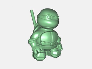 donnie brinquedos desenhos animados 3d print model - Mito3D