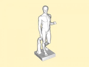 doríforo arte escultura 3d print model - Mito3D