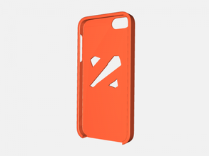 dota 2 iphone 5 case gadgets phones 3d print model - Mito3D
