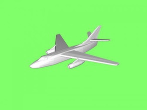 douglas a-3 free 3d model - download stl file Toys Machinery american deck bomber 3d print model - Mito3D