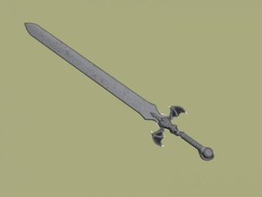 dragon blade free 3d model - download obj file Toys Weapon sword handle 3d print model - Mito3D