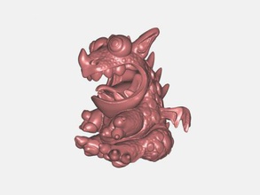 dragão filhote livre modelo 3d - download de arquivo stl Brinquedos Animais cute little dragon 3d print model - Mito3D