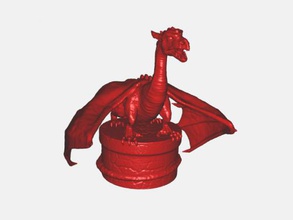 dragon wine stopper home kitchen 3d print model - Mito3D