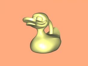 ducky keychain free 3d model - download stl file Fashion Accessories good accessory your child 3d print model - Mito3D