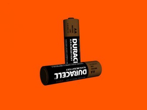 duracell free 3d model - download obj file Toys Machinery famous long-lasting batteries 3d print model - Mito3D