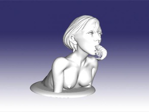 yemek yiyor karides obj oyuncaklar insanlar 3d print model - Mito3D