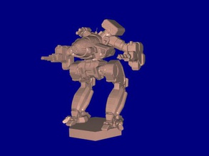 ebon jaguar free 3d model - download stl file Toys Games again robot mechwarrior online 3d print model - Mito3D
