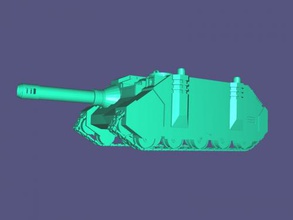 elefant destructor del tanque libre de modelo 3d - descargar archivo stl Los juguetes Juegos fan la versión juego warhammer 40k 3d print model - Mito3D