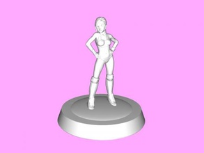 elena miyazawa livre modelo 3d - download de arquivo stl Brinquedos Pessoas ídolo pop, cantora quero mais fortes do mundo ficheiro 3d print model - Mito3D