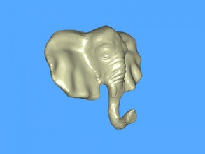 elephant hanger home accessories 3d print model - Mito3D