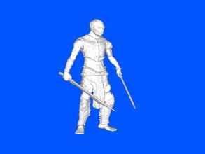 elf barbarian free 3d model download stl dosyası Oyuncaklar Oyunlar silahlı tehlikeli dosya 3d print model - Mito3D