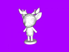 erik libre modelo 3d - descargar archivo stl Los juguetes Juegos uno de los personajes juego animal crossing 3d print model - Mito3D