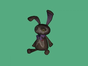 evil bunny-Kostenlose 3d-Modell - download obj-Datei Spielzeug Tiere erschreckend Abbildung Texturen 3d print model - Mito3D