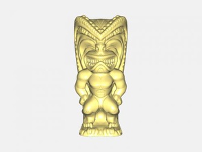 evil idol free 3d model - download stl file Art Sculpture tiki brady bunch 3d print model - Mito3D