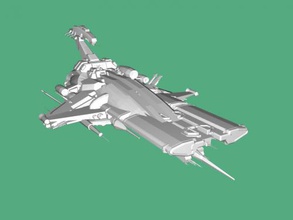 kaşif uzay gemisi oyuncaklar makine 3d print model - Mito3D