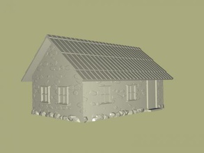 conto fadas casa arte arquitetura 3d print model - Mito3D
