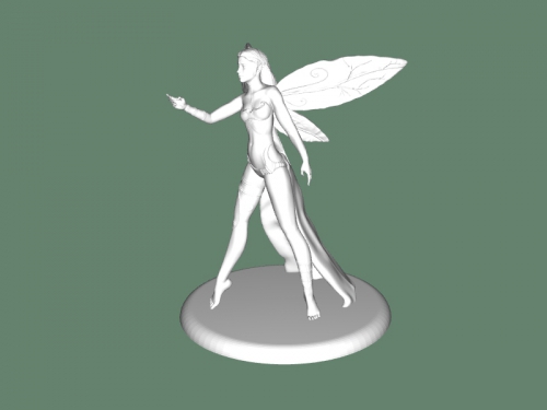 fairy goddess toys cartoons 3D print model - Mito3D