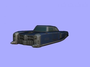 fallout auto gratuita modello 3d - scaricare il file obj I giocattoli Giochi vettura futuristica 3d print model - Mito3D