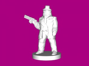 fantasia bandido livre modelo 3d - download de arquivo stl Brinquedos Jogos herói do novo jogo comprimidos 3d print model - Mito3D