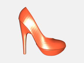 moda scarpe free modello 3d - scaricare il file stl Moda Scarpe tacco alto 3d print model - Mito3D