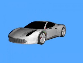 fast car obj toys machinery 3d print model - Mito3D