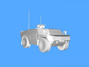 fennek free 3d model - download stl file Toys Machinery reconnaissance armored car 3d print model - Mito3D