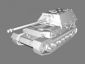 ferdinand tank free 3d model - download stl file Toys Machinery destroyer second world war 3d print model - Mito3D