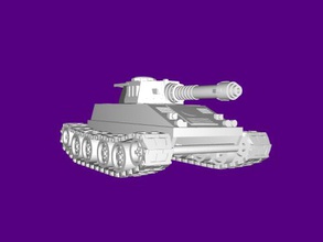 fictional tank toys games 3d print model - Mito3D