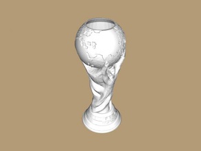 fifa copa mundo orifício esporte acessórios 3d print model - Mito3D