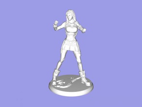 fighting tifa toys games 3d print model - Mito3D