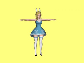 fionna free 3d model - download obj file Toys Cartoons fan art heroine adventure time 3d print model - Mito3D