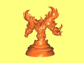 fuego elemental juguetes juegos 3d print model - Mito3D