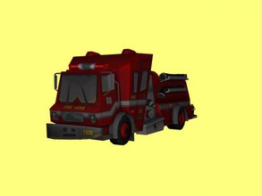 firetruck fortnite free 3d model - download obj file Toys Games truck 3d print model - Mito3D