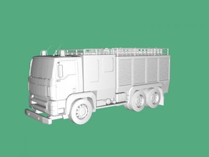 firetruck free 3d model - download obj file Toys Machinery truck fire extinguishing 3d print model - Mito3D
