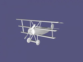 fokker dr1 toys machinery 3d print model - Mito3D