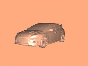 ford focus toys machinery 3d print model - Mito3D