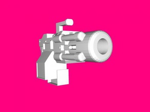 frag cannon free 3d model - download obj file Toys Games weapons marines warhammer 40k 3d print model - Mito3D