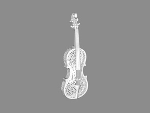 fragile cello art music 3d print model - Mito3D