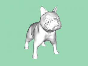 francese bulldog giocattoli animali 3d print model - Mito3D