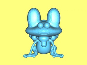 froakie free 3d model - download stl file Toys Cartoons pokemon frog stl file 