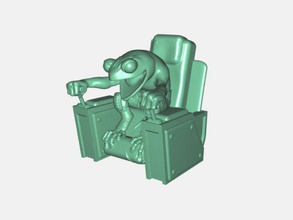 frog chair free 3d model - download stl file Toys Animals clever 3d print model - Mito3D