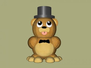 funny bear gratis modelo 3d - descargar archivo obj Los juguetes A los animales simple texturas 3d print model - Mito3D