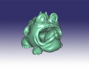 funny creation free 3d model - download stl file Toys Cartoons monster big mouth 3d print model - Mito3D
